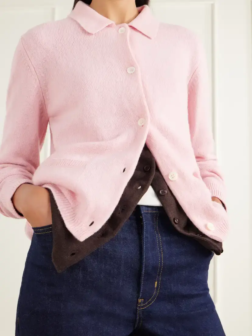 Daughter Cora Wool Polo Cardigan | Thumbnail 5 Daughter Cora Wool Polo Cardigan | Thumbnail 5