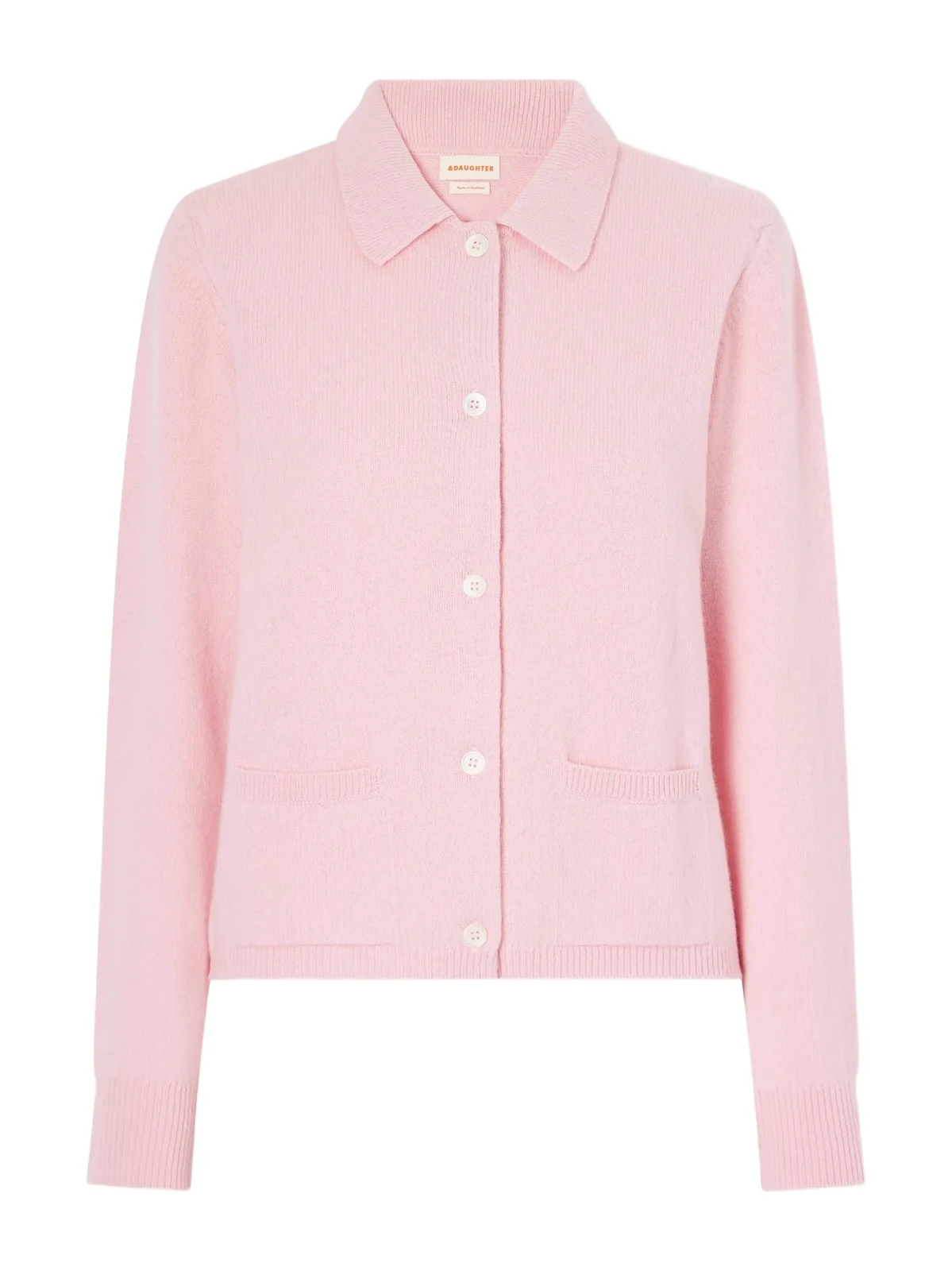 Cora Wool Polo Cardigan Cora Wool Polo Cardigan