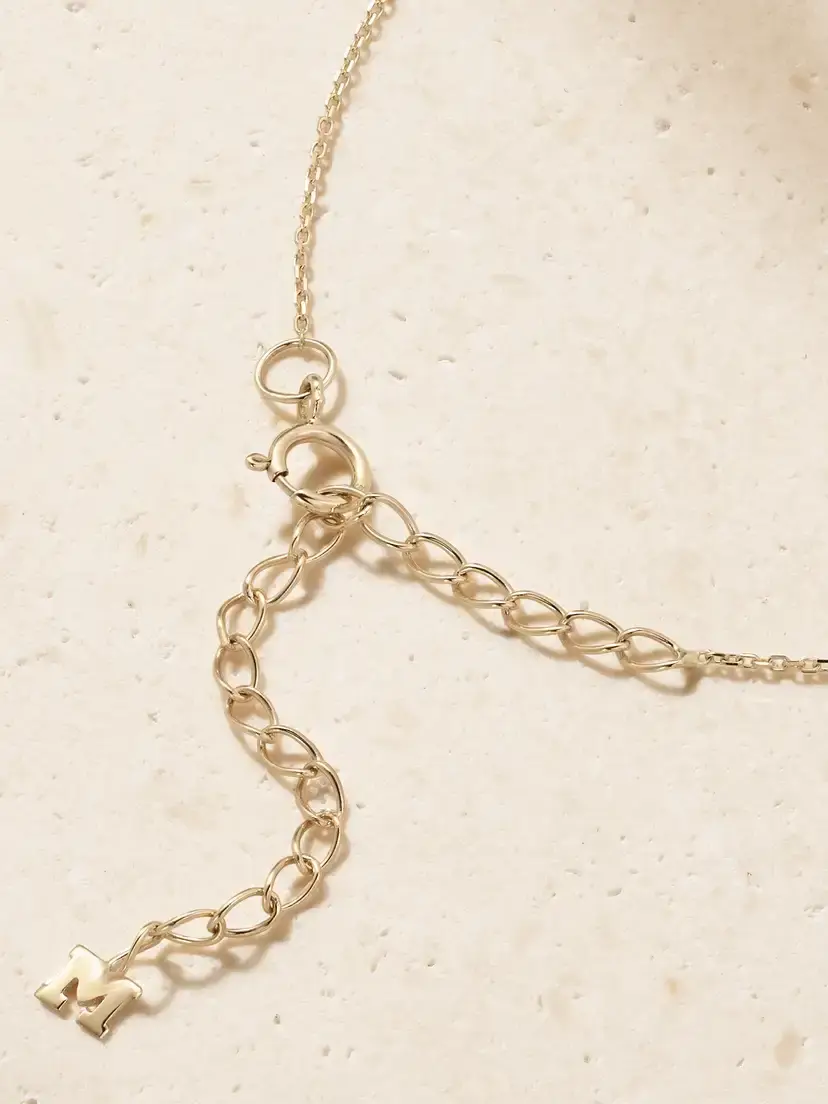 Mateo Carved Venus 14-karat Gold, Jade And Diamond Necklace | Thumbnail 3 Mateo Carved Venus 14-karat Gold, Jade And Diamond Necklace | Thumbnail 3