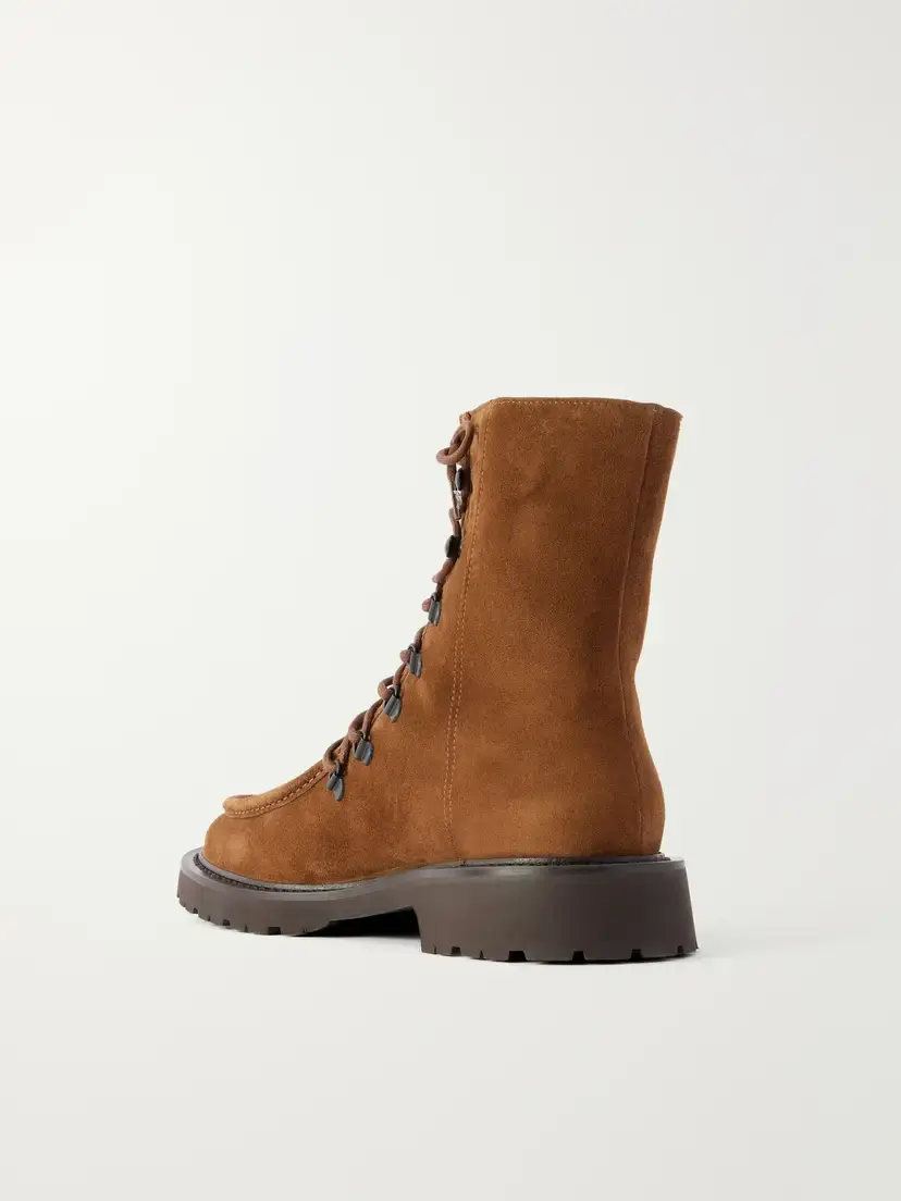 LEGRES Speed-hook Suede Ankle Boots | Thumbnail 3