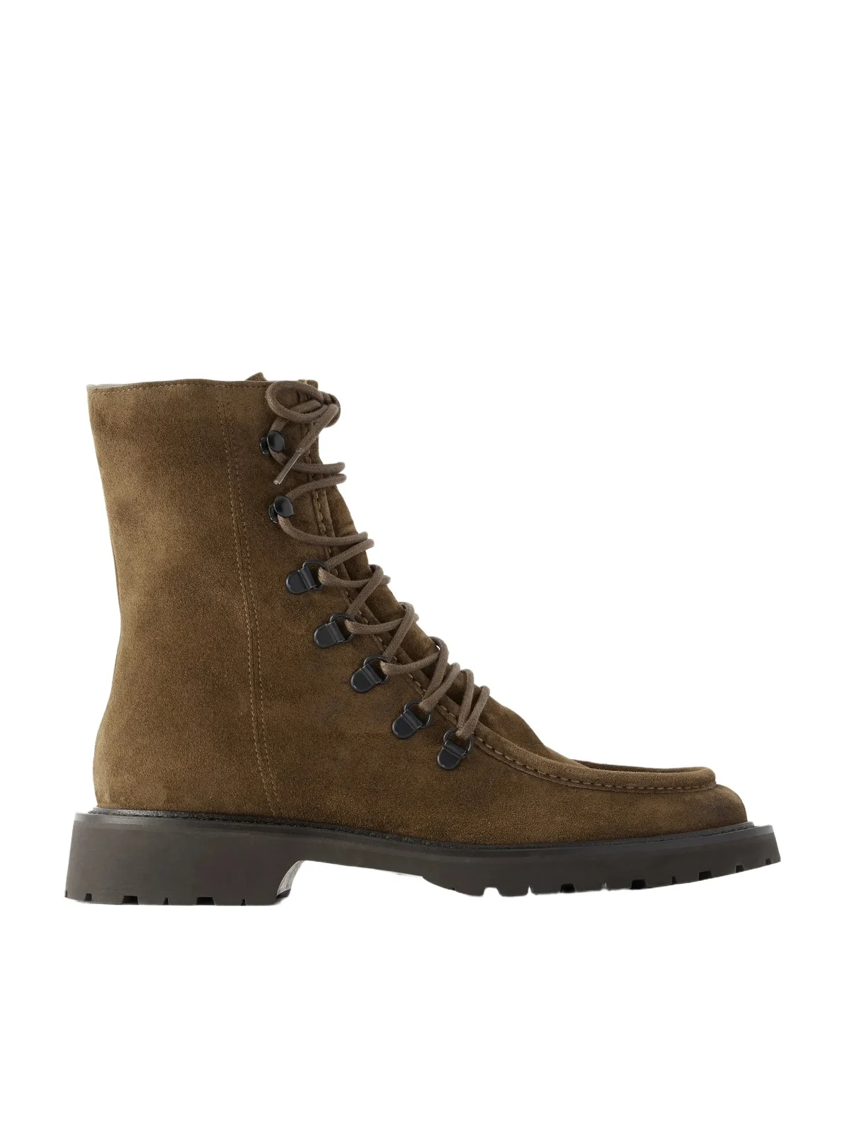 LEGRES Speed-hook Suede Ankle Boots
