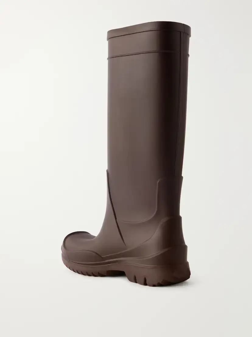 Loewe Storm Logo-embossed Rubber Knee Boots | Thumbnail 3 Loewe Storm Logo-embossed Rubber Knee Boots | Thumbnail 3