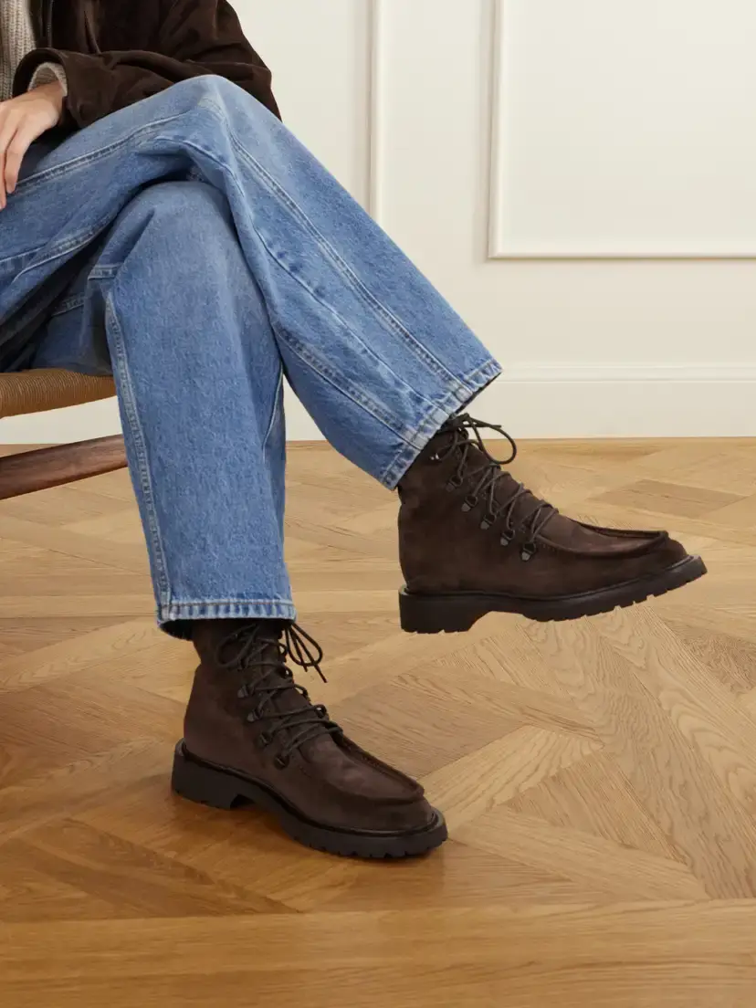 LEGRES Speed-hook Suede Ankle Boots | Thumbnail 2 LEGRES Speed-hook Suede Ankle Boots | Thumbnail 2