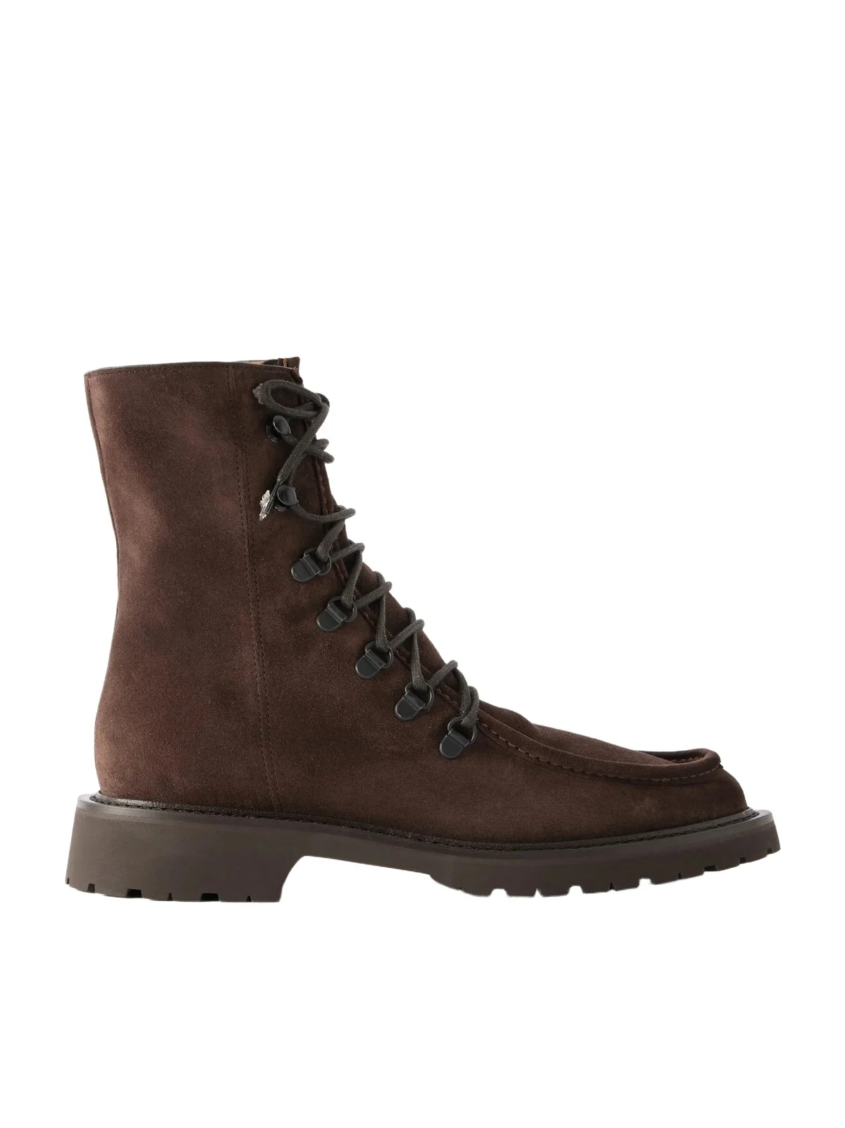 LEGRES Speed-hook Suede Ankle Boots