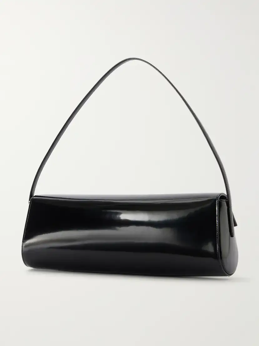 Jil Sander Kante Patent-leather Shoulder Bag | Thumbnail 4 Jil Sander Kante Patent-leather Shoulder Bag | Thumbnail 4
