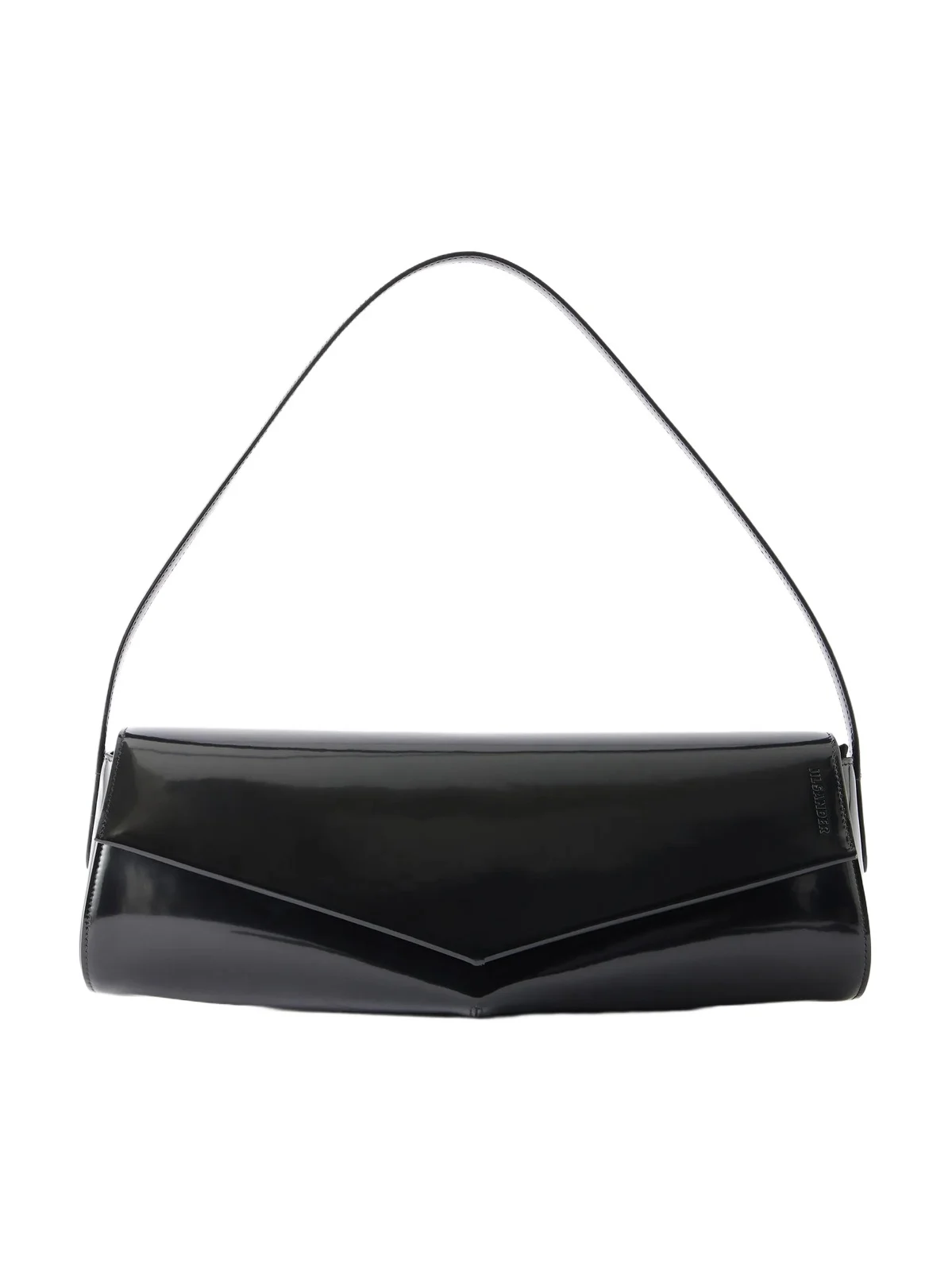 Jil Sander Kante Patent-leather Shoulder Bag