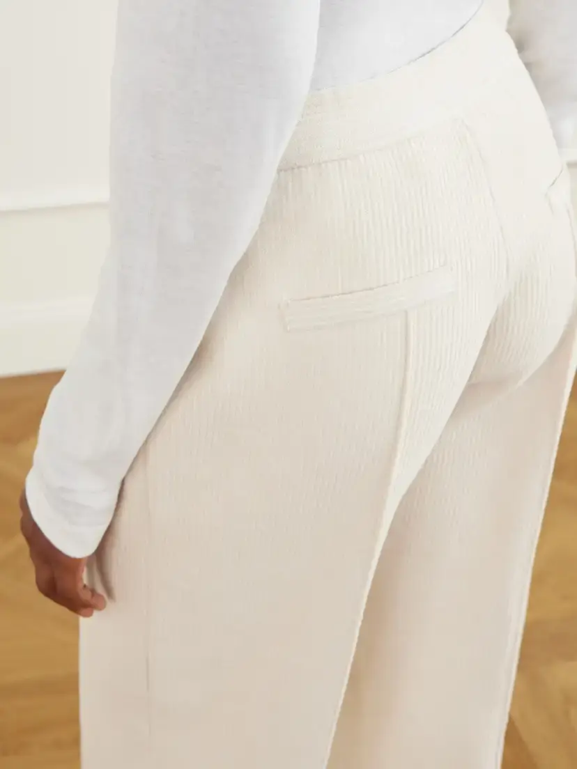 HIGH SPORT Evie Pintucked Cotton-blend Corduroy Wide-leg Pants | Thumbnail 5 HIGH SPORT Evie Pintucked Cotton-blend Corduroy Wide-leg Pants | Thumbnail 5