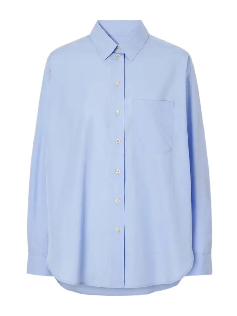 Jamie Haller The Essential Drop-tail Cotton-poplin Shirt