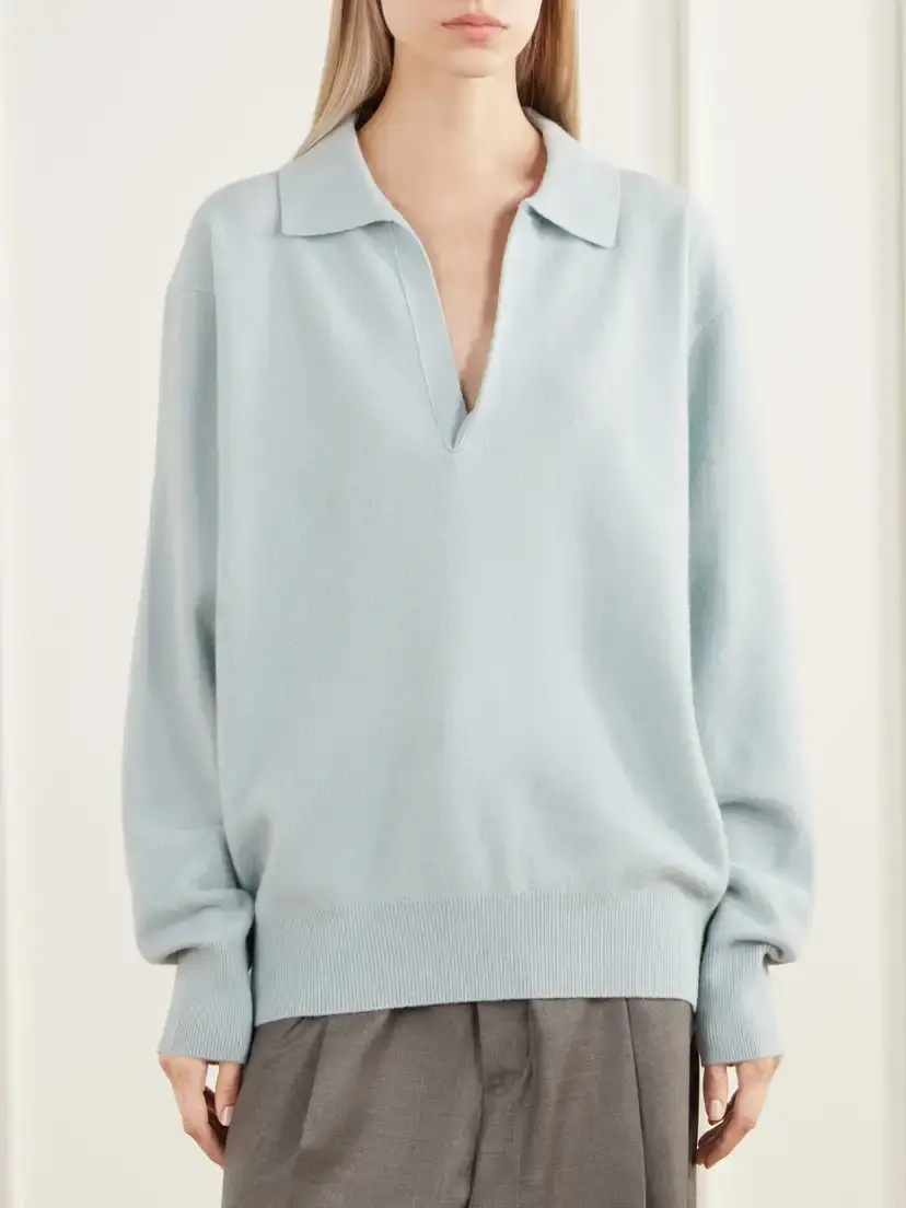 ssstein Skipper Wool Polo Sweater | Thumbnail 3 ssstein Skipper Wool Polo Sweater | Thumbnail 3