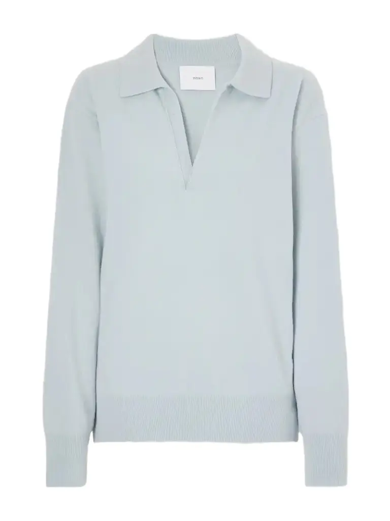 ssstein Skipper Wool Polo Sweater