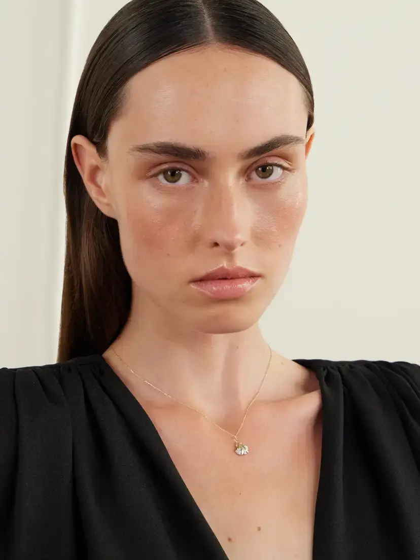 Mateo Petite Venus 14-karat Gold Diamond Necklace | Thumbnail 5 Mateo Petite Venus 14-karat Gold Diamond Necklace | Thumbnail 5