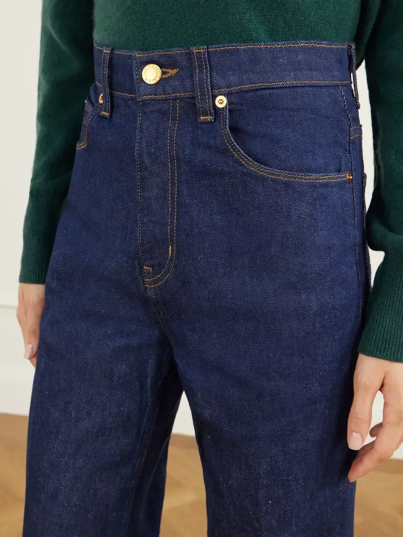 Jamie Haller The Crease High-rise Flared Jeans | Thumbnail 5 Jamie Haller The Crease High-rise Flared Jeans | Thumbnail 5