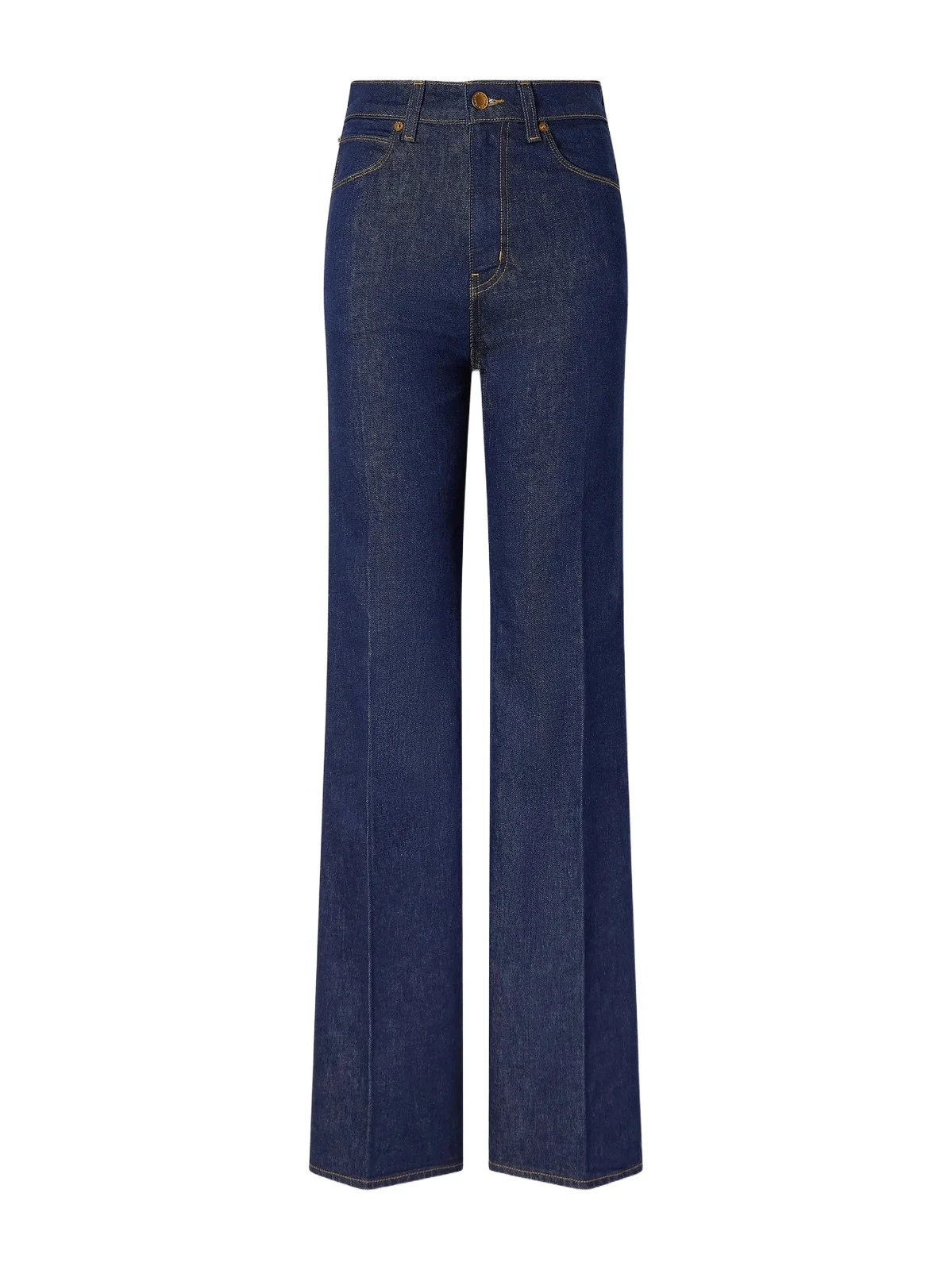The Crease High-rise Flared Jeans
