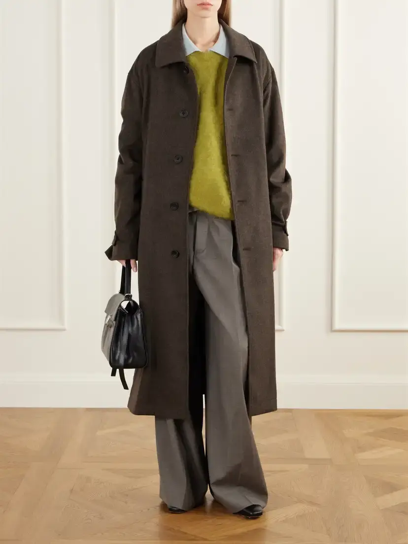 ssstein Belted Wool-doeskin Coat | Thumbnail 2 ssstein Belted Wool-doeskin Coat | Thumbnail 2