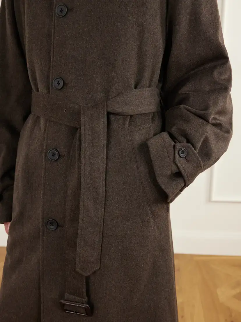ssstein Belted Wool-doeskin Coat | Thumbnail 5 ssstein Belted Wool-doeskin Coat | Thumbnail 5