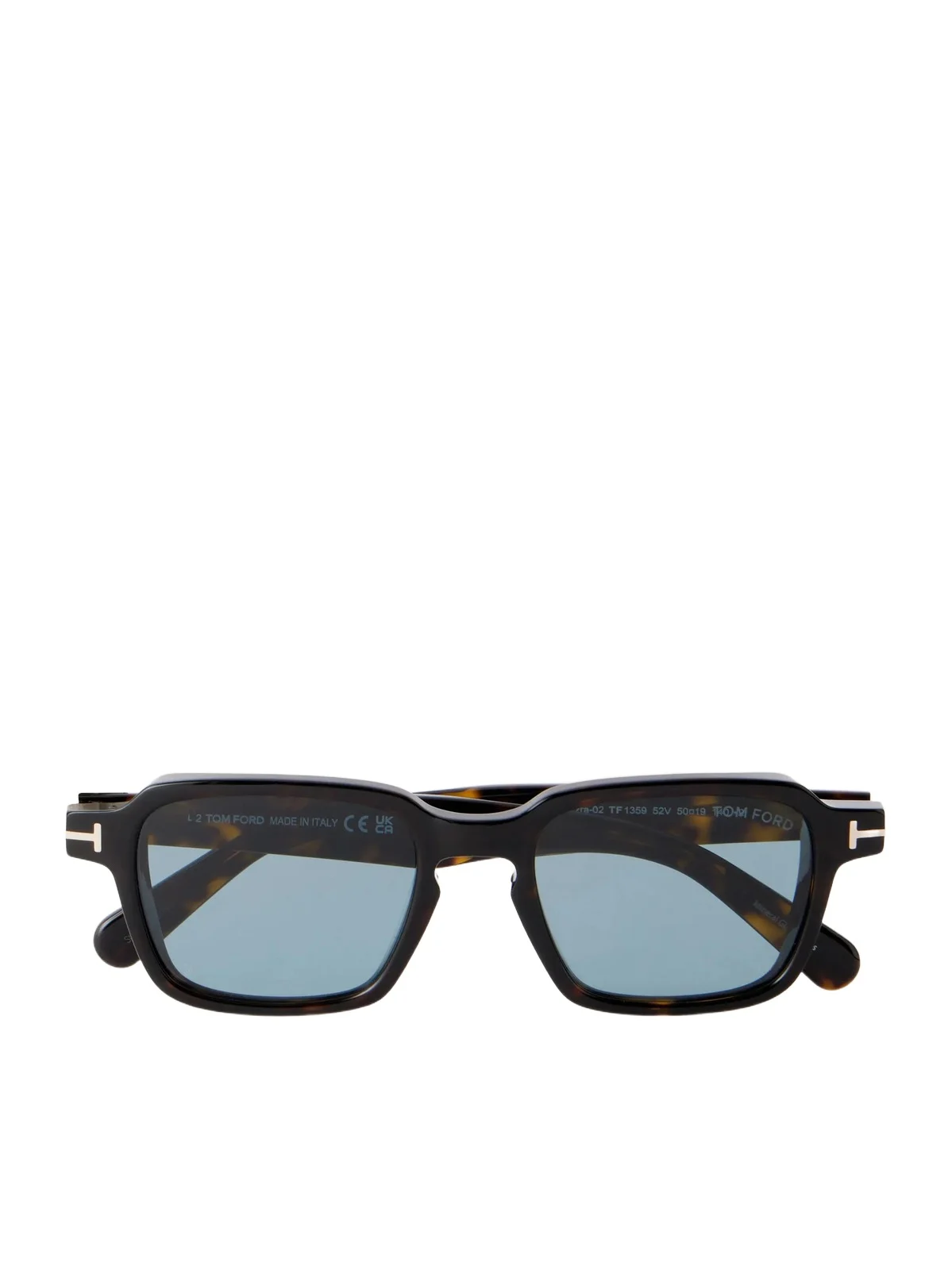 Ezra-02 Square-frame Tortoiseshell Acetate Sunglasses