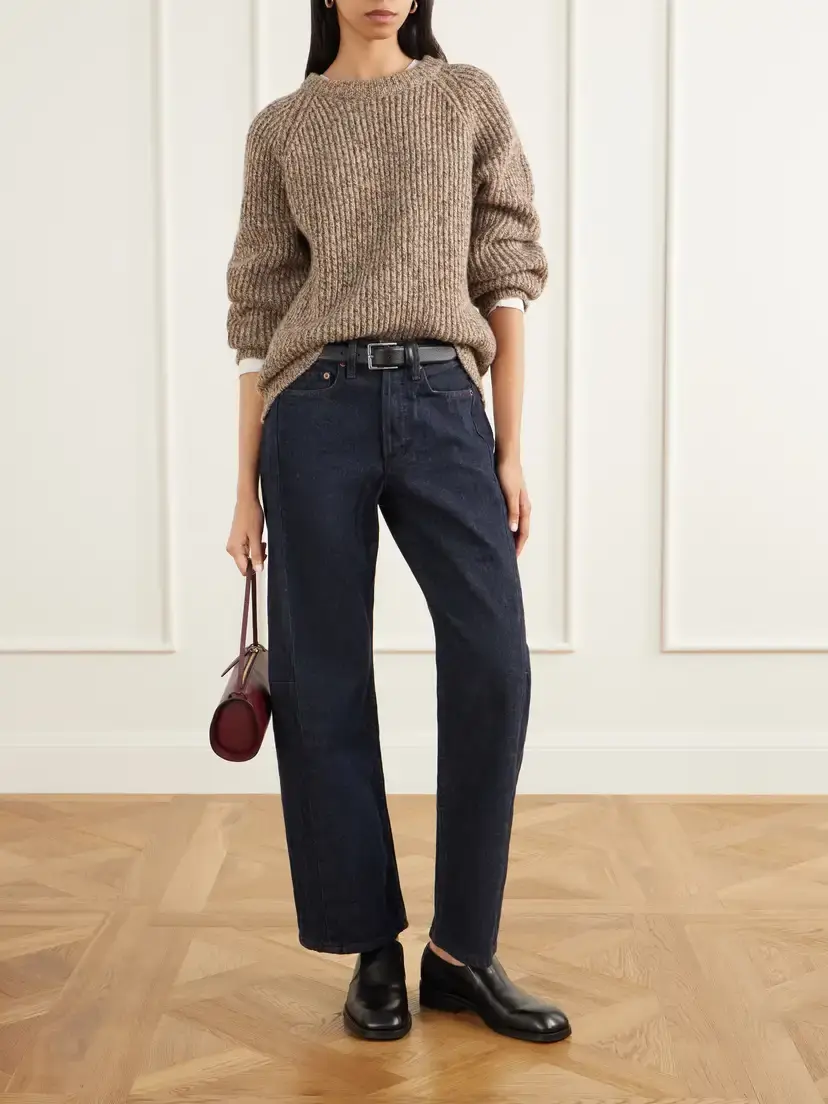 B SIDES Slim Lasso High-rise Wide-leg Jeans | Thumbnail 2 B SIDES Slim Lasso High-rise Wide-leg Jeans | Thumbnail 2