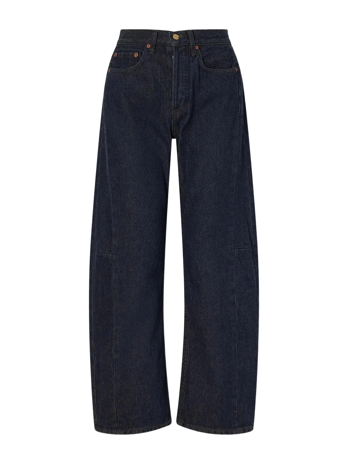 Slim Lasso High-rise Wide-leg Jeans