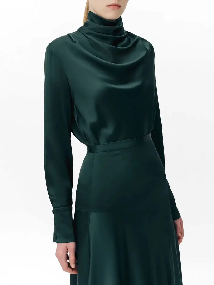 Adam Lippes Blaine Silk Top | Thumbnail 5 Adam Lippes Blaine Silk Top | Thumbnail 5