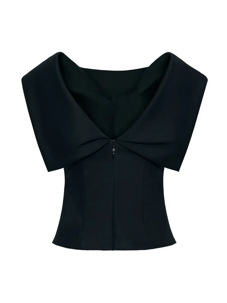 Adam Lippes Fio Wool-Silk Top | Thumbnail 2 Adam Lippes Fio Wool-Silk Top | Thumbnail 2