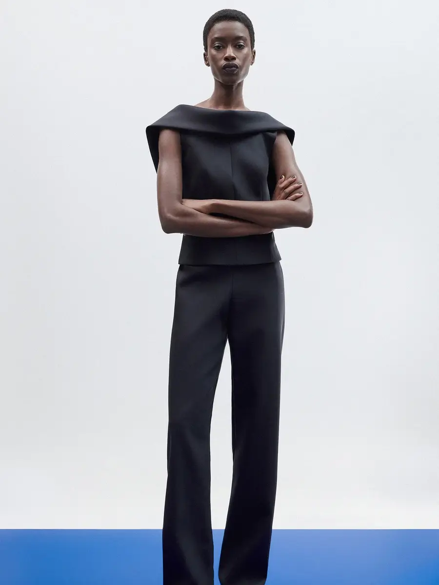 Adam Lippes Fio Wool-Silk Top | Thumbnail 3 Adam Lippes Fio Wool-Silk Top | Thumbnail 3