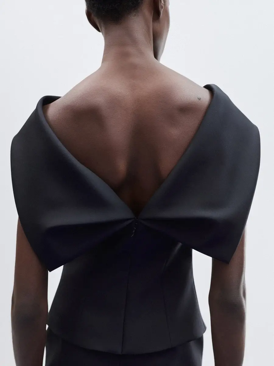 Adam Lippes Fio Wool-Silk Top | Thumbnail 4 Adam Lippes Fio Wool-Silk Top | Thumbnail 4
