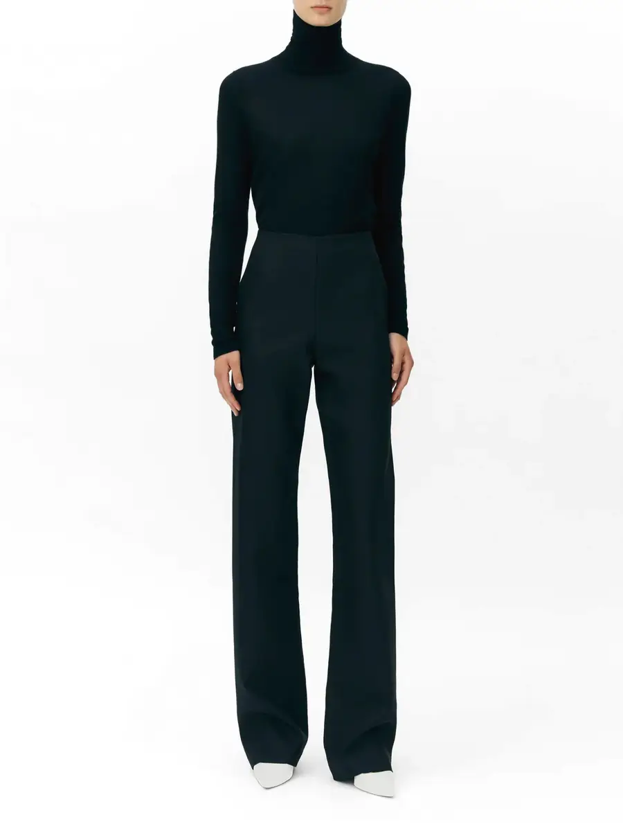 Adam Lippes Noam Wool-Silk Pant | Thumbnail 4 Adam Lippes Noam Wool-Silk Pant | Thumbnail 4