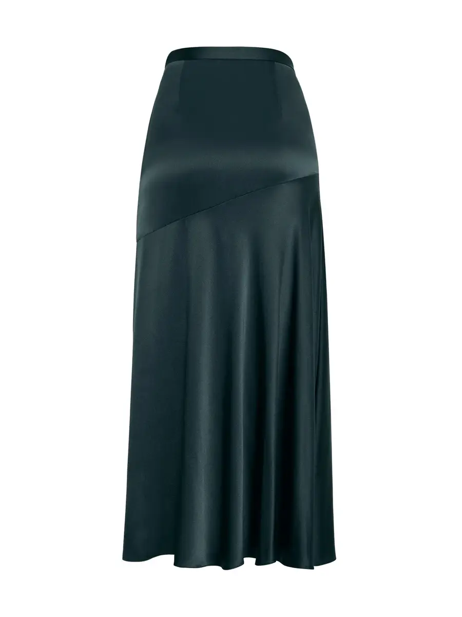 Adam Lippes Tess Silk Midi Skirt | Thumbnail 2 Adam Lippes Tess Silk Midi Skirt | Thumbnail 2
