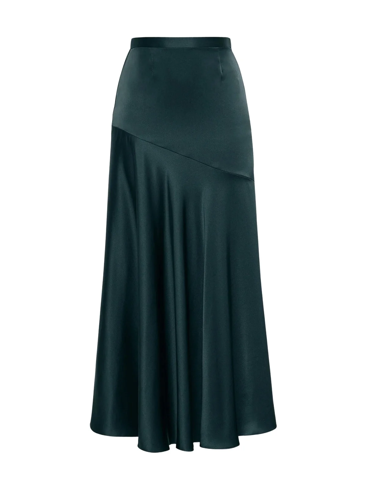 Adam Lippes Tess Silk Midi Skirt