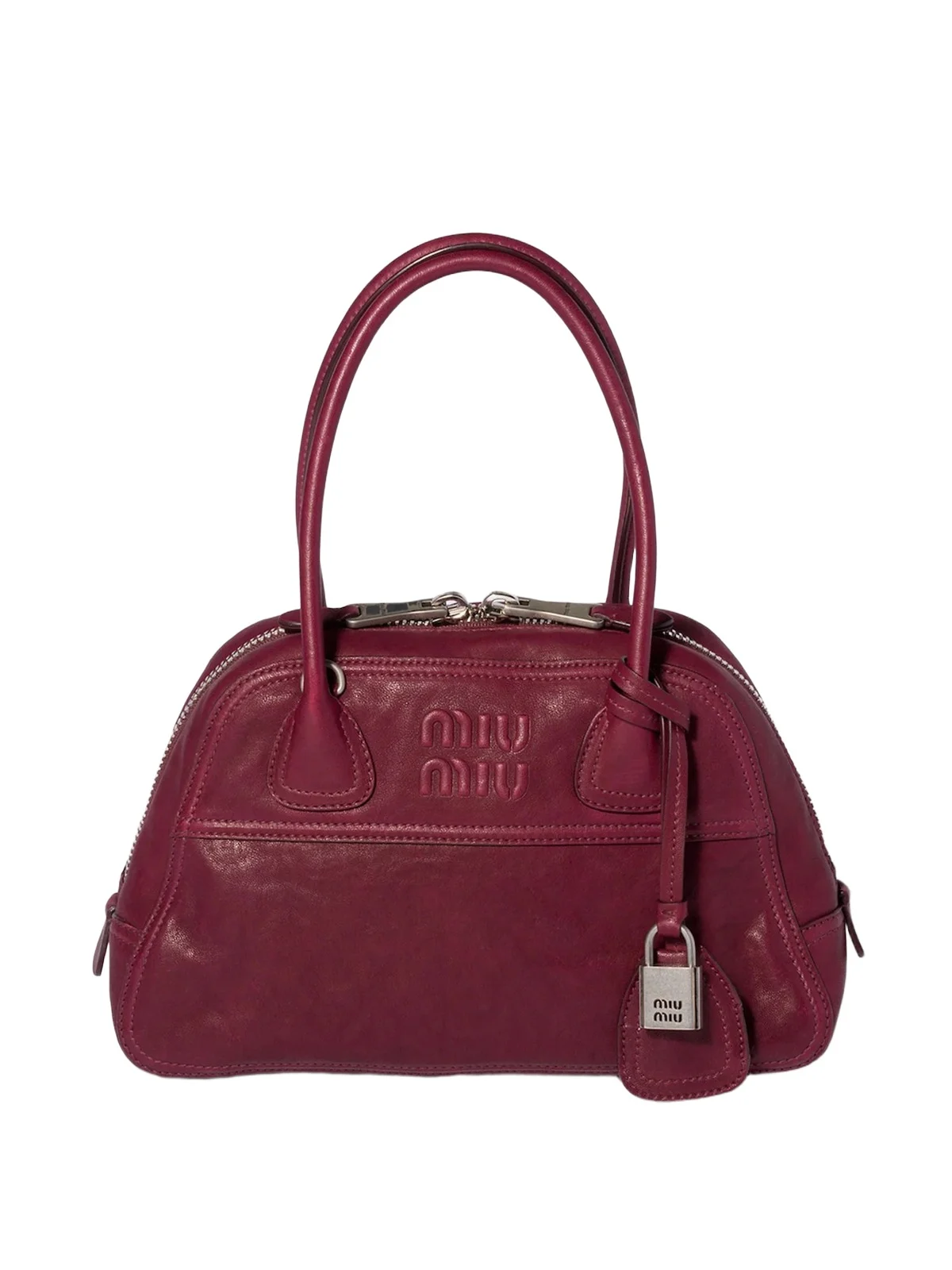 Miu Miu Vivant Nappa Leather Bag