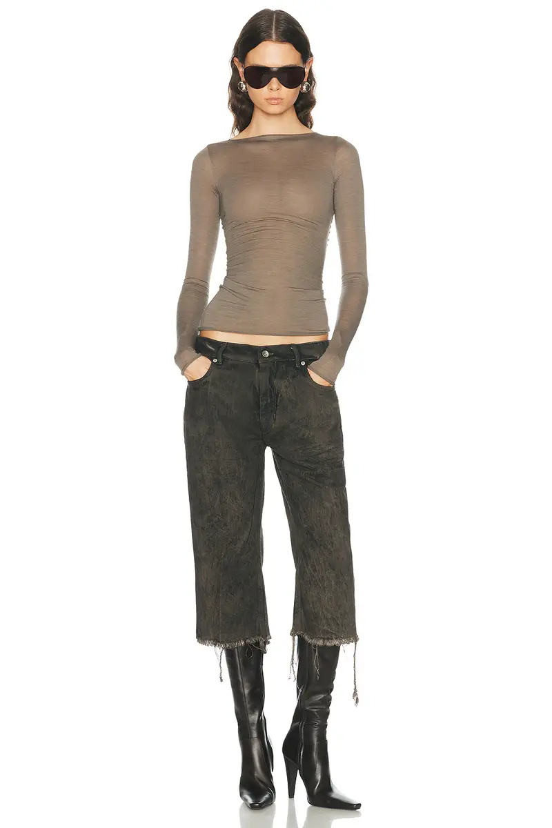 Rick Owens Long Sleeve Top | Thumbnail 4