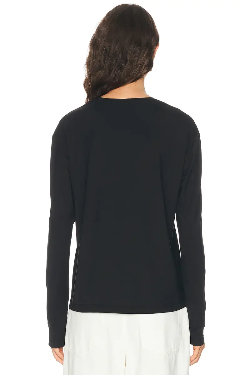 TOTEME Classic Long Sleeve Tee | Thumbnail 3