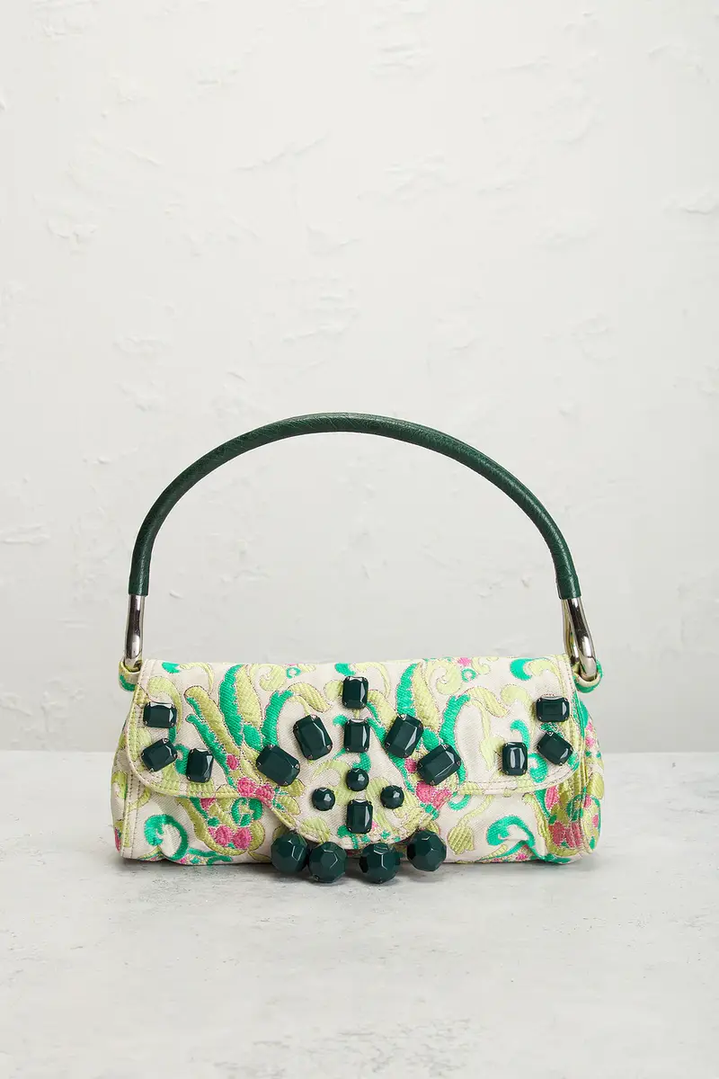 Prada Prada Bouquet Castoni Swing Shoulder Bag | Thumbnail 2 Prada Prada Bouquet Castoni Swing Shoulder Bag | Thumbnail 2