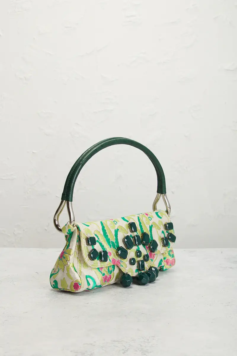 Prada Prada Bouquet Castoni Swing Shoulder Bag | Thumbnail 4 Prada Prada Bouquet Castoni Swing Shoulder Bag | Thumbnail 4