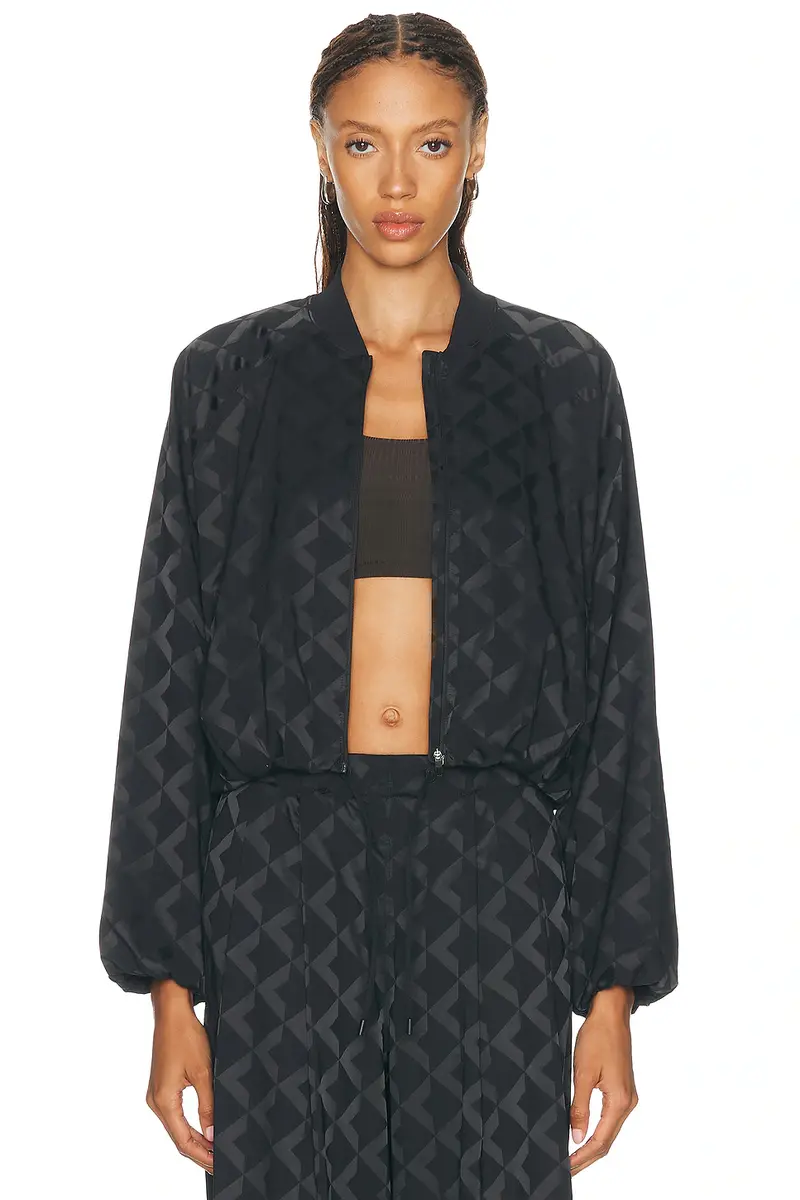 lululemon Monogram Satin Track Jacket | Thumbnail 2 lululemon Monogram Satin Track Jacket | Thumbnail 2