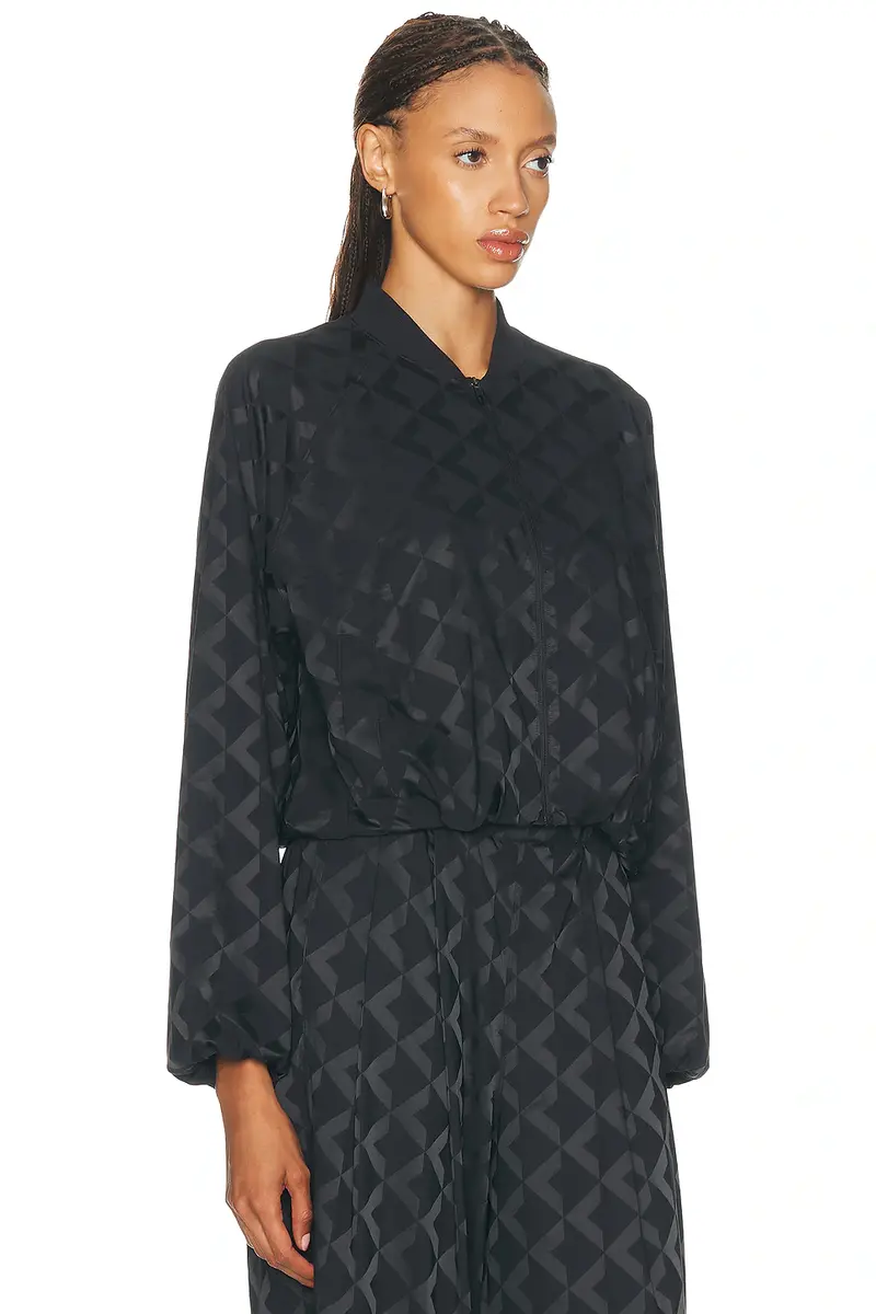 lululemon Monogram Satin Track Jacket | Thumbnail 3 lululemon Monogram Satin Track Jacket | Thumbnail 3