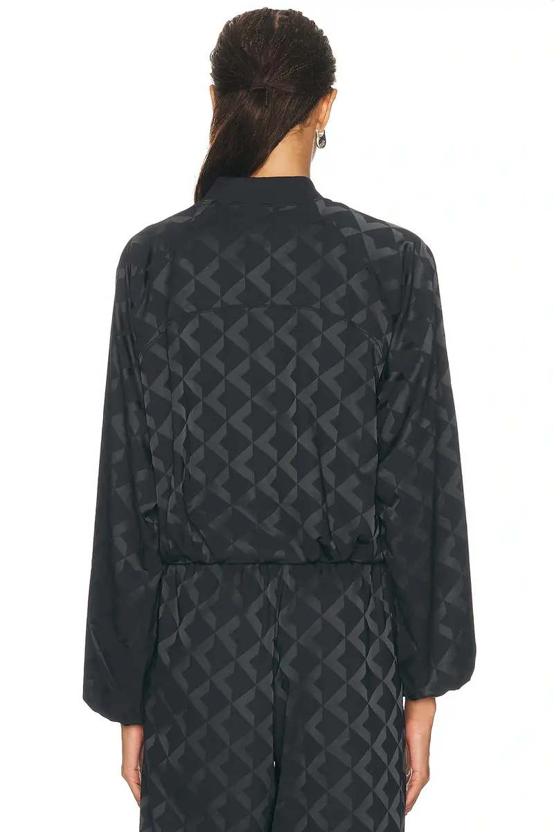 lululemon Monogram Satin Track Jacket | Thumbnail 4 lululemon Monogram Satin Track Jacket | Thumbnail 4
