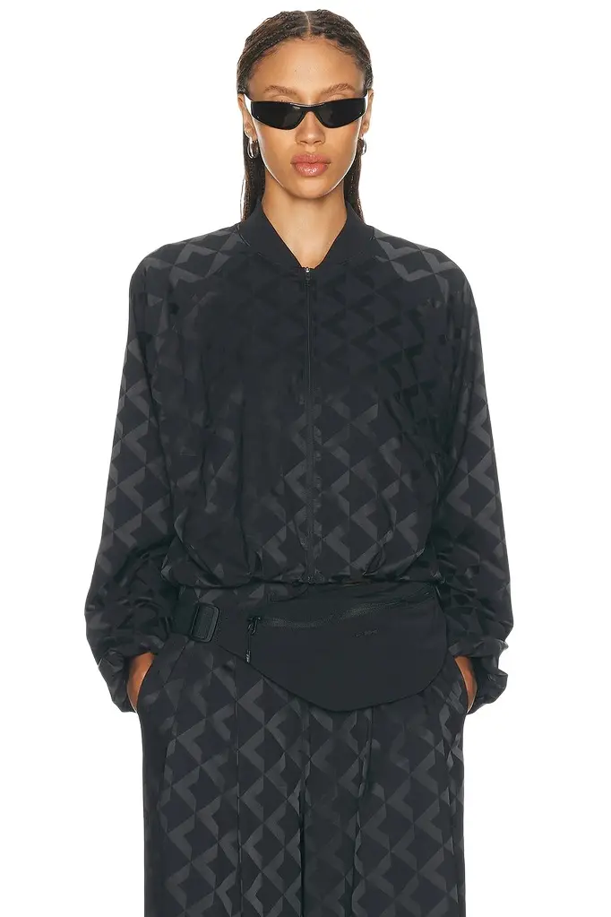 lululemon Monogram Satin Track Jacket