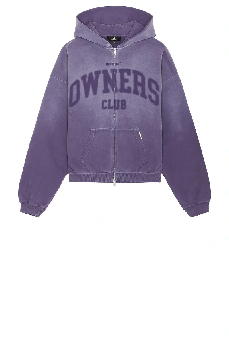 Represent Owners Full Zip Hoodie | Thumbnail 4 Represent Owners Full Zip Hoodie | Thumbnail 4