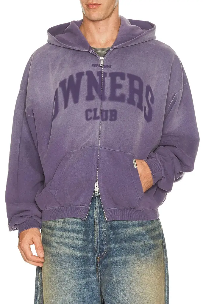 Represent Owners Full Zip Hoodie