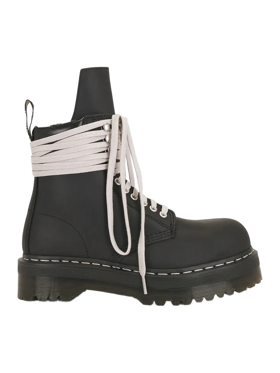 Rick Owens x Dr. Martens Quad Sole Steel Toe Boot