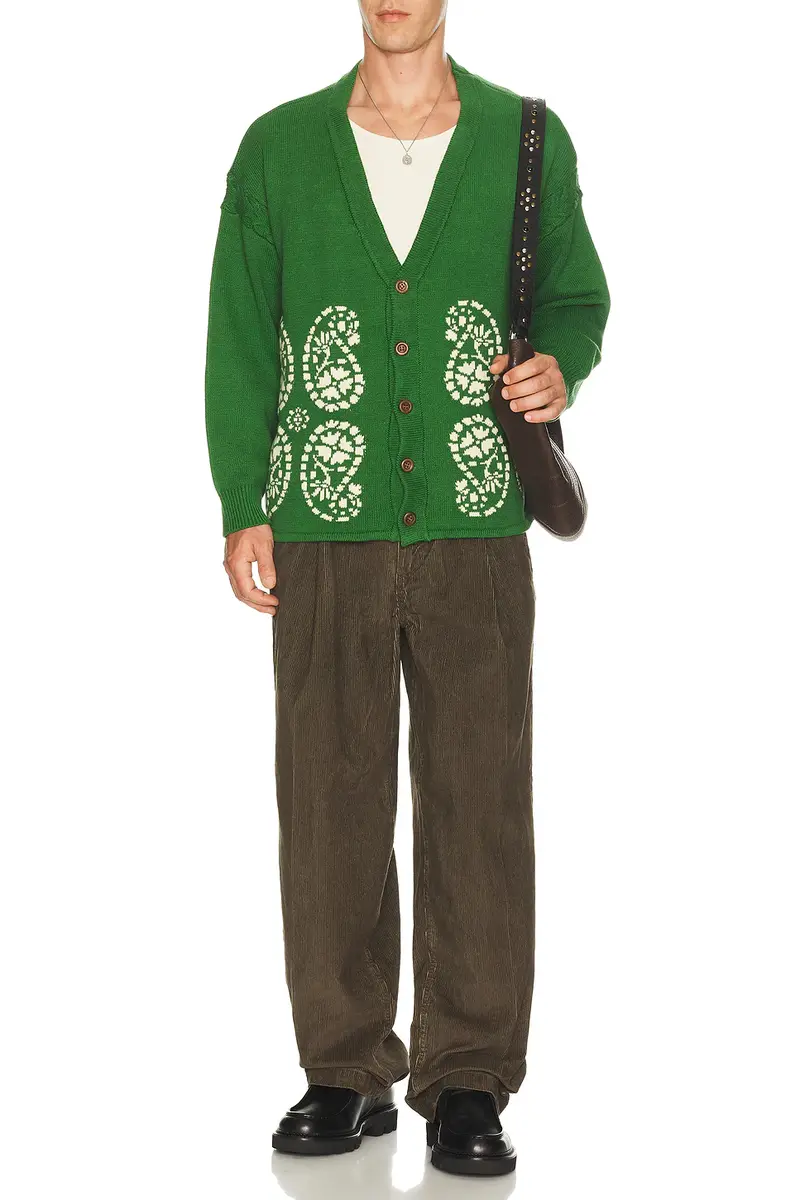 Found Paisley Knit Cardigan | Thumbnail 3 Found Paisley Knit Cardigan | Thumbnail 3