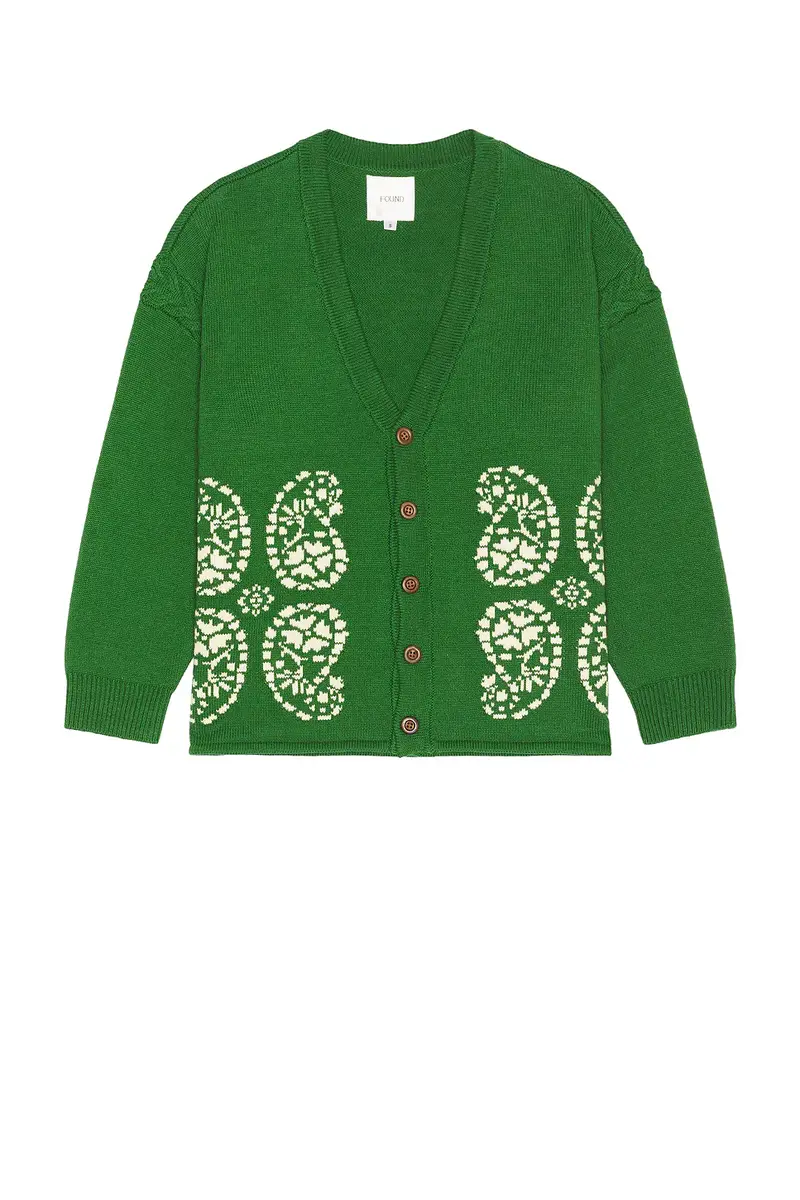 Found Paisley Knit Cardigan | Thumbnail 4 Found Paisley Knit Cardigan | Thumbnail 4