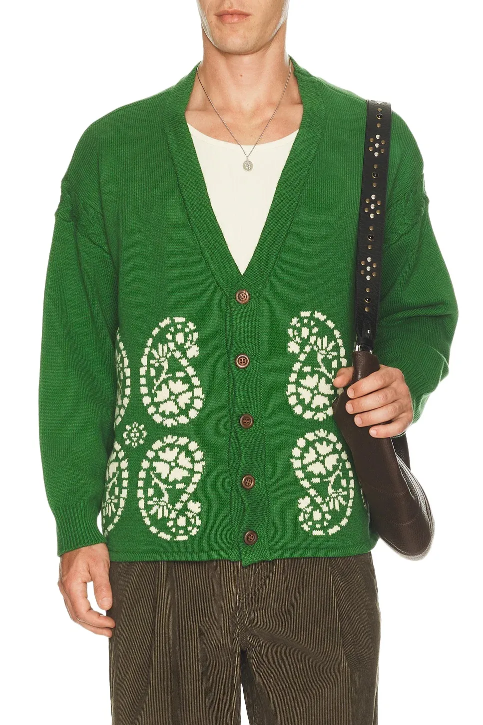 Paisley Knit Cardigan