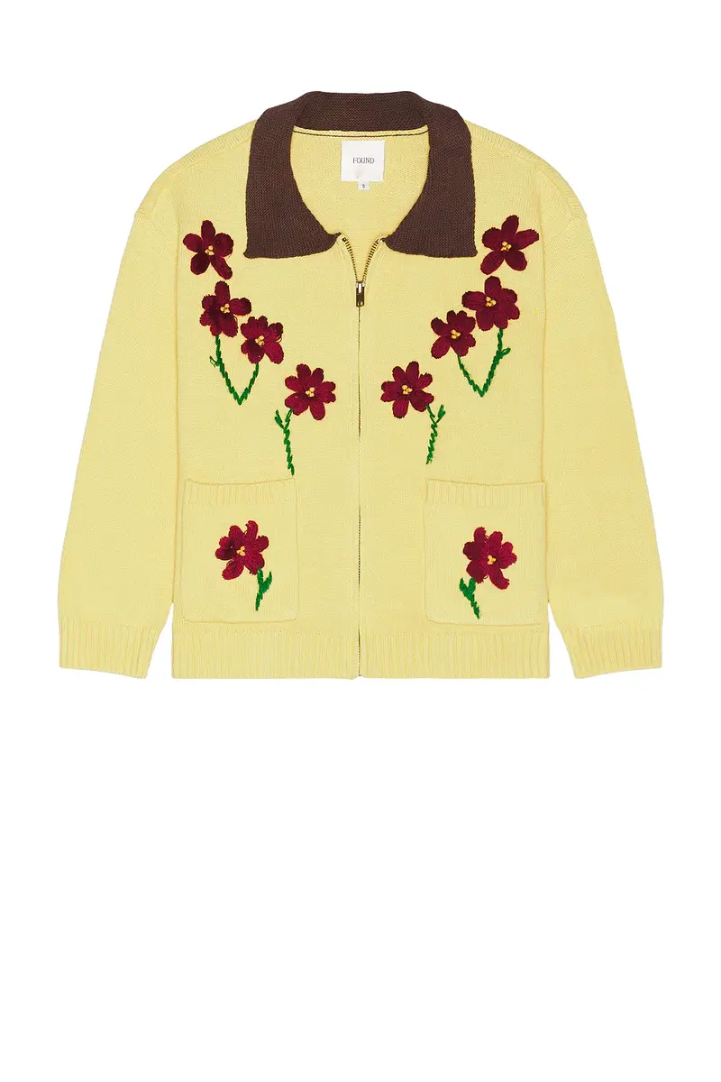 Found Floral Sun Knit Sweater | Thumbnail 4 Found Floral Sun Knit Sweater | Thumbnail 4