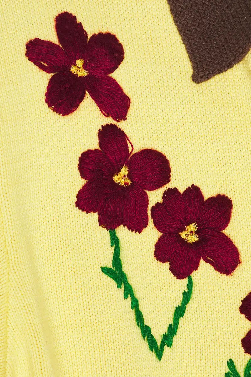 Found Floral Sun Knit Sweater | Thumbnail 5 Found Floral Sun Knit Sweater | Thumbnail 5