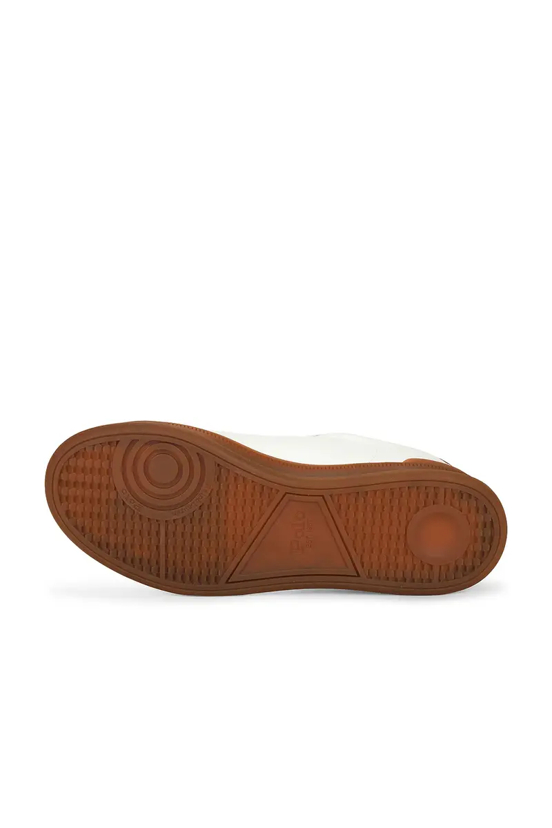 Polo Ralph Lauren Heritage Court III Leather & Croc Low-Top Sneaker | Thumbnail 6 Polo Ralph Lauren Heritage Court III Leather & Croc Low-Top Sneaker | Thumbnail 6