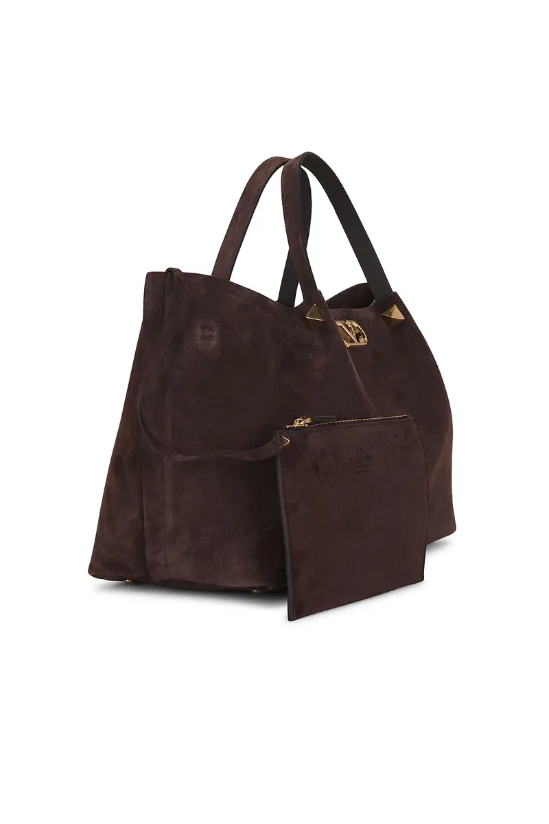 Valentino Garavani V Logo Signature Large Tote Bag | Thumbnail 3 Valentino Garavani V Logo Signature Large Tote Bag | Thumbnail 3