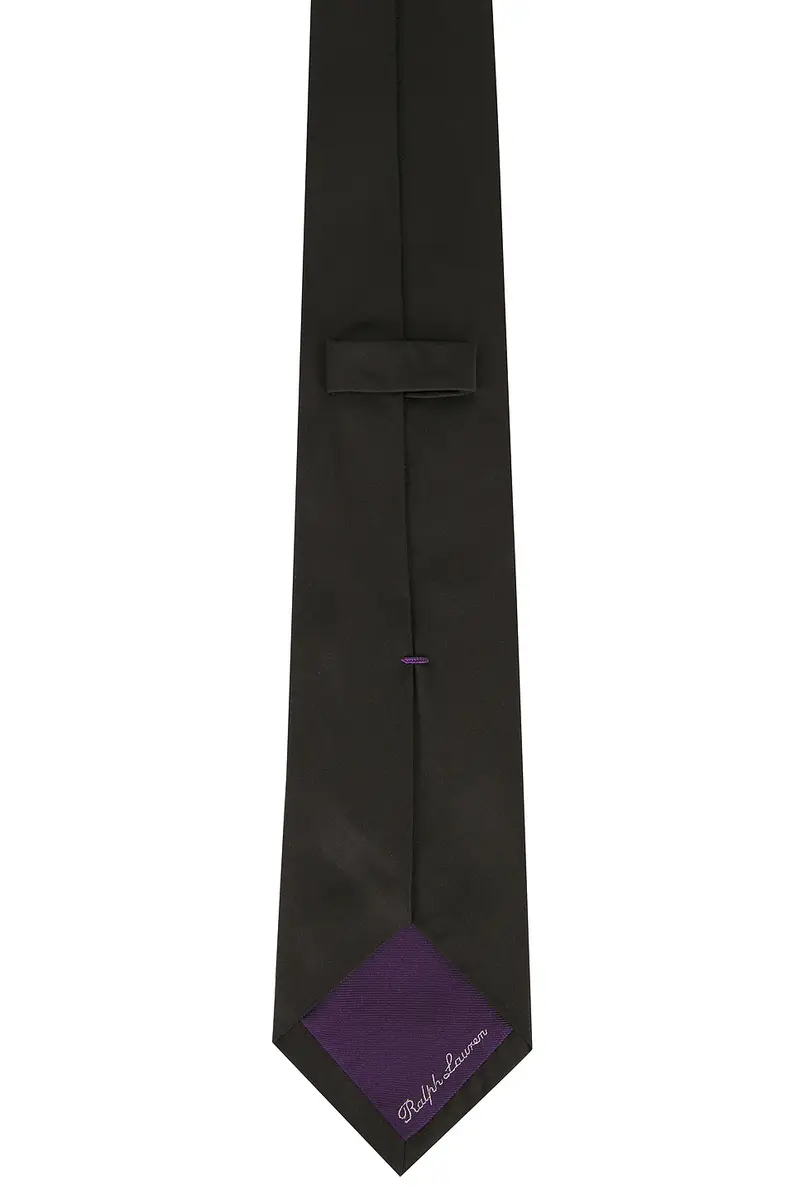 Ralph Lauren Purple Label Satin Standard Neck Tie | Thumbnail 2 Ralph Lauren Purple Label Satin Standard Neck Tie | Thumbnail 2
