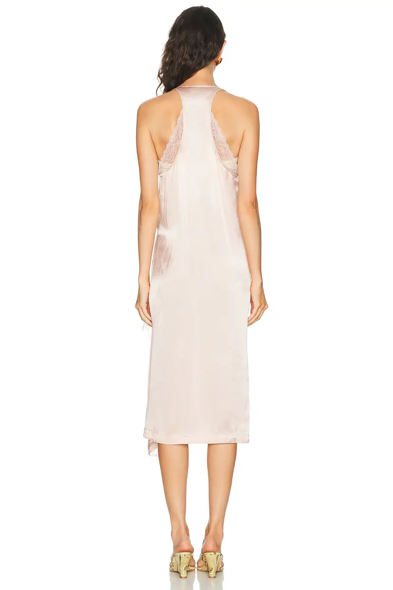 Maison Margiela Lace Slip Midi Dress | Thumbnail 4 Maison Margiela Lace Slip Midi Dress | Thumbnail 4